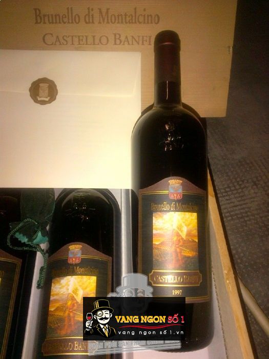 rượu vang Ý Castello Banfi Brunello di Montalcino