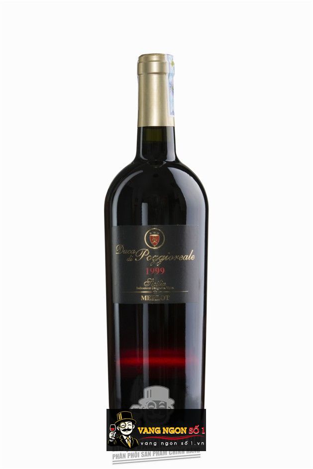 Vang Ý Duca Di Poggioreale Merlot 1999