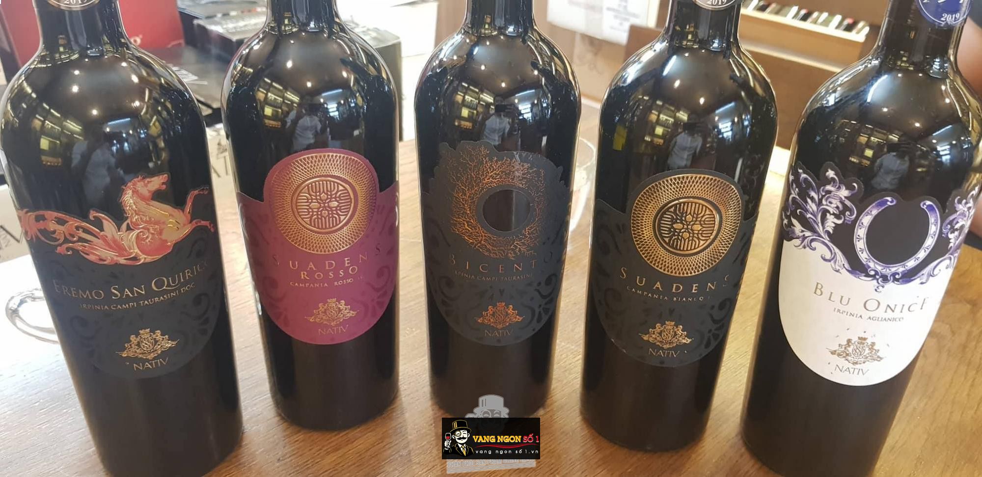 Vang Ý Suadens Rosso Campania Nativ