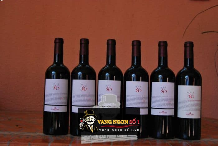 Rượu vang Ý Mazzei Mix 36 Toscana