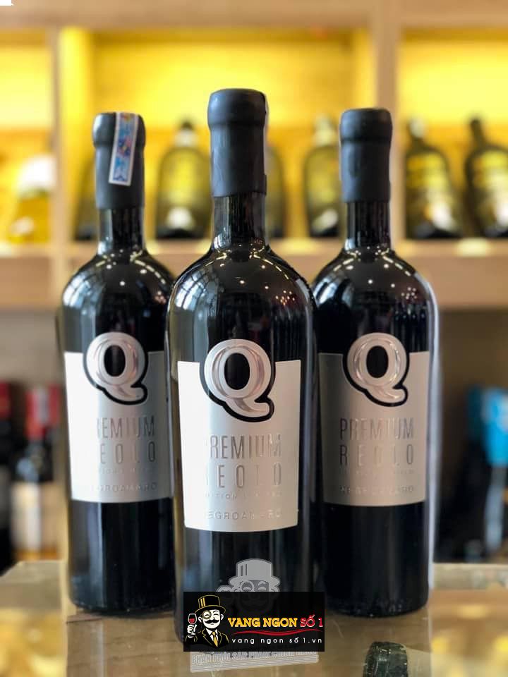 Rượu Vang Ý Q Premium Reolo Negroamaro Limited 16,5 Độ - ruoungoainhapkhau.net