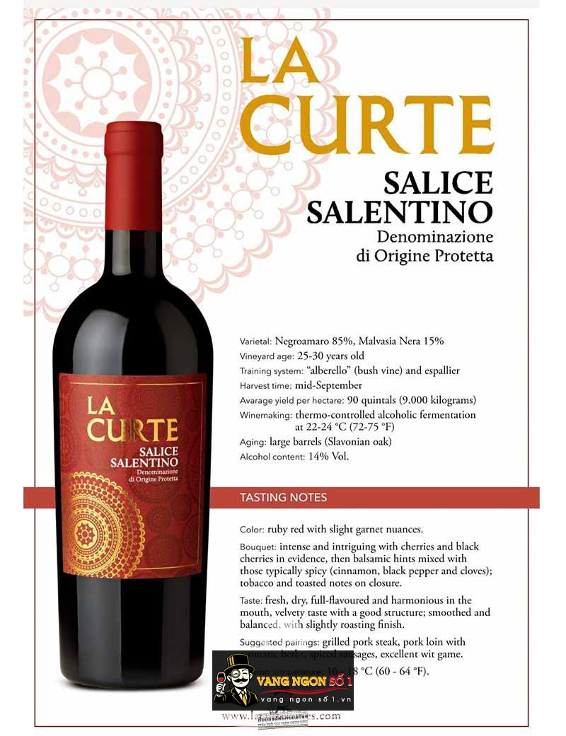 La Curte Salice Salentino