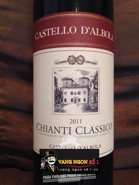 Vang Ý Chianti Classico Castello dalbola-tuscany