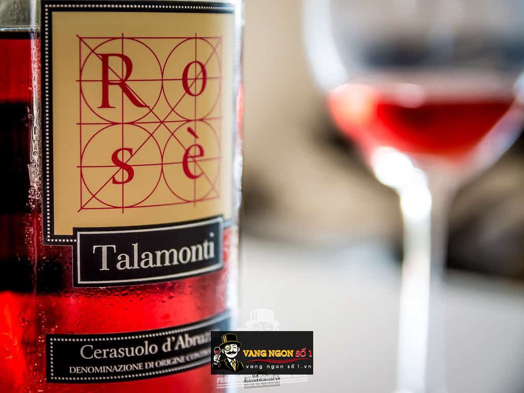 Rượu Vang Ý Talamonti Moda - Rose