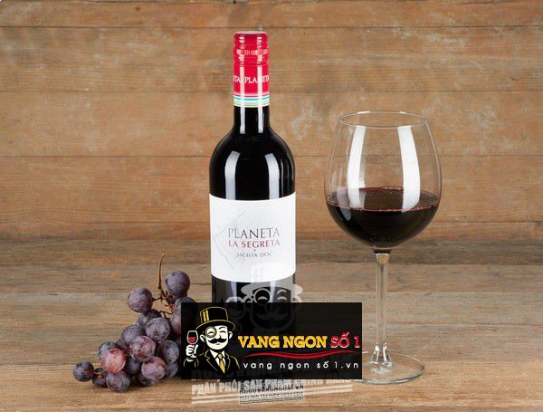 Vang Ý Planeta La Segreta Rosso Sicilia