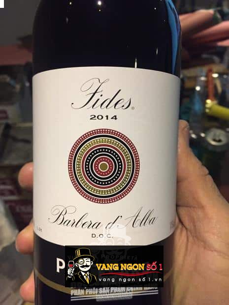 Vang Ý Pio Cesare Fides Barbera