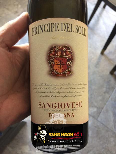 Vang Ý Principe del Sole Sangiovese