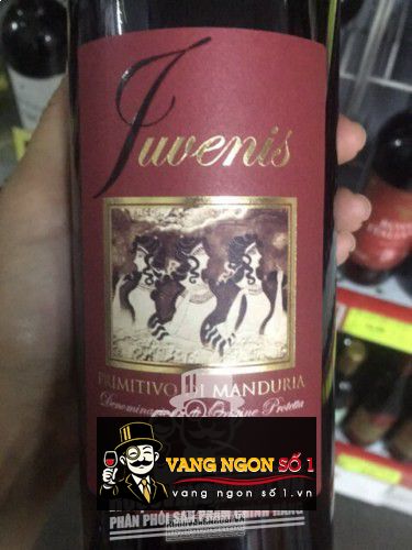 Vang Ý Juvenis Primitivo di Manduria DOP