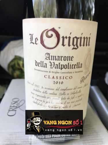 Rượu vang Bolla Le Origini Amarone Riserva