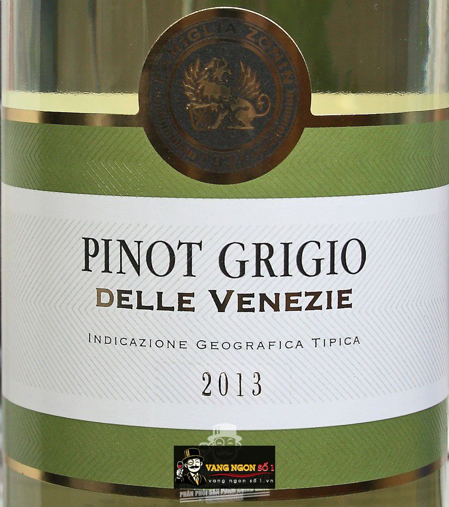 Vang Ý Pinot Grigio Delle Venezie Zonin