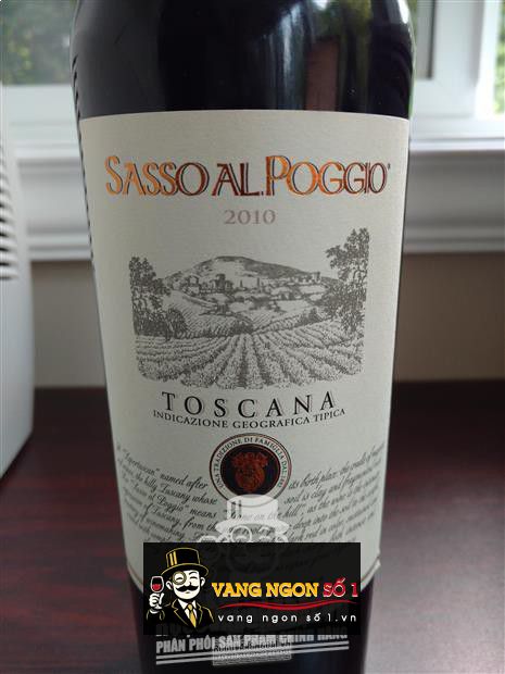 Rượu vang Piccini Sasso al Poggio Toscana IGT