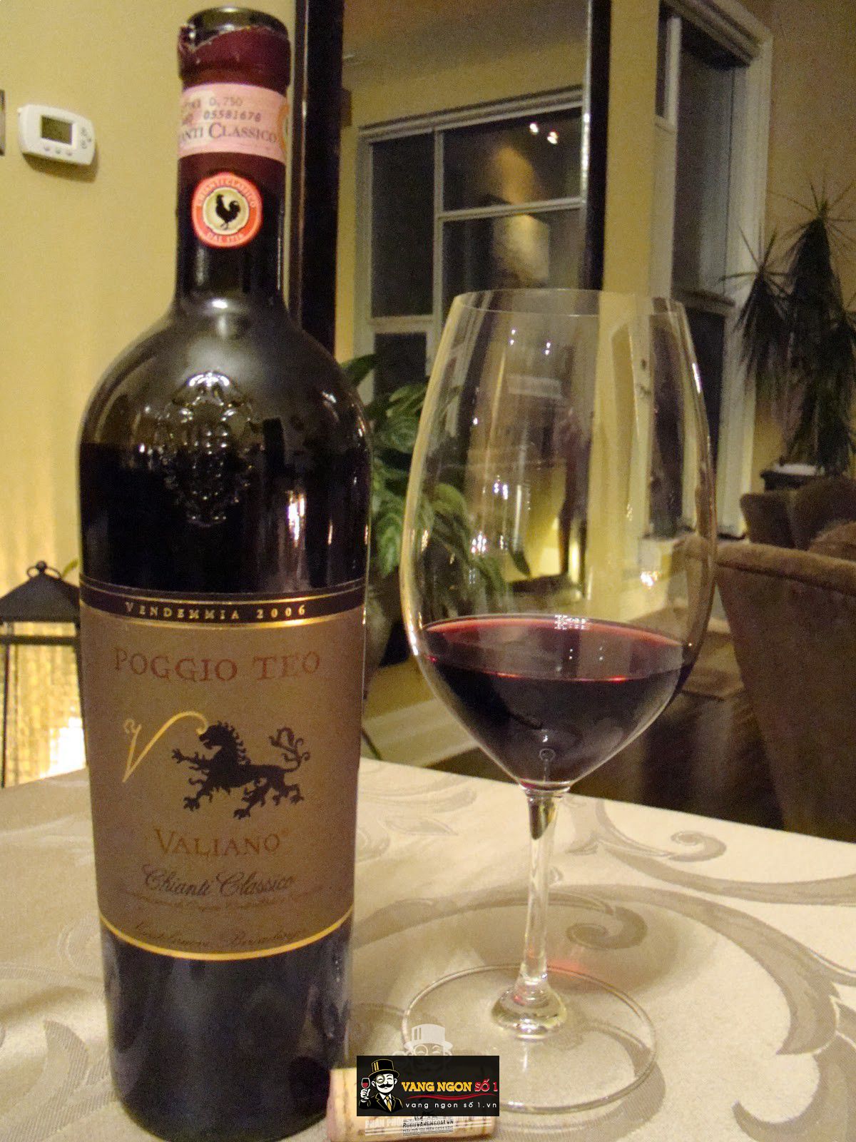 Rượu vang Valiano Poggio Teo Chianti Classico DOCG