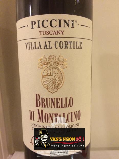 Rượu vang Piccini Brunello Di Montalcino Villa Al Cortile Riserva
