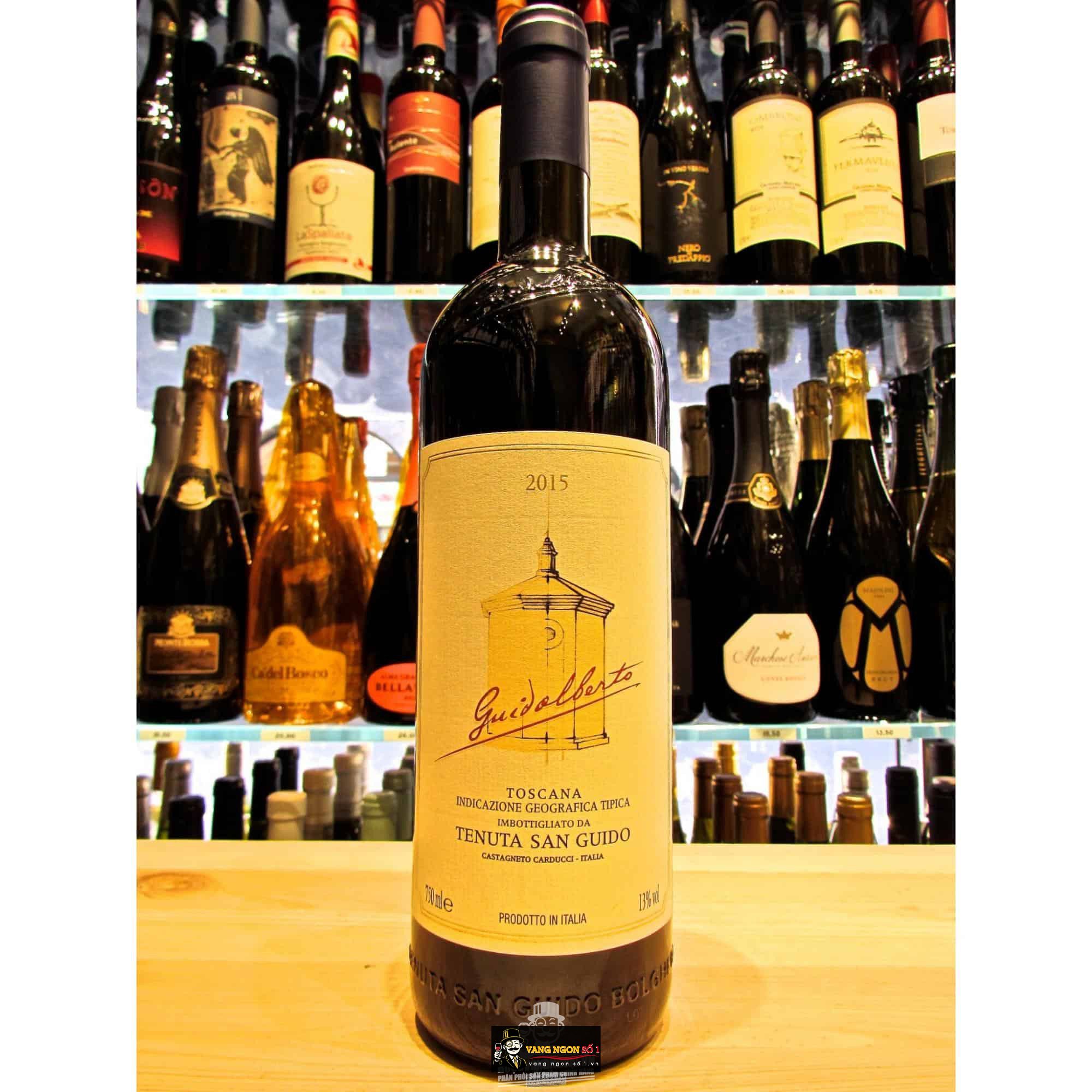 Vang Ý Tenuta San Guido Guidalberto Toscana