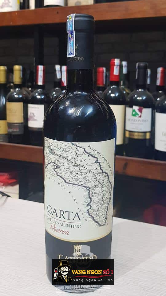 Vang Ý La Carta Candido Riserva