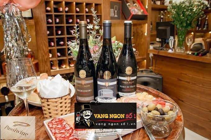 Vang Ý Primitivo Salento Corte Balda 750ml