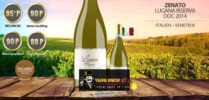 Vang Ý Lugana Zenato Riserva