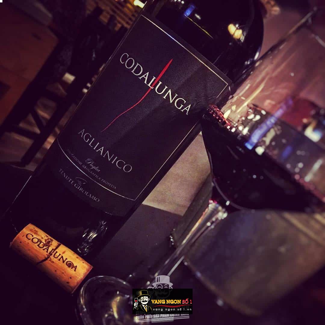 Rượu vang Codalunga Aglianico Tenute Girolamo
