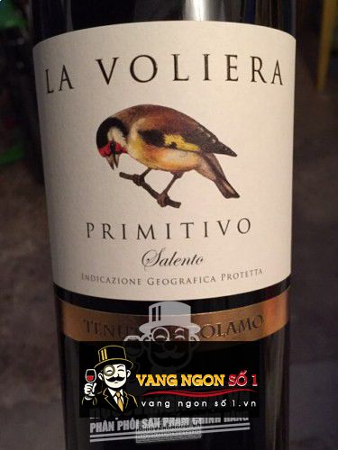 Rượu vang La Voliera Primitivo Salento IGT