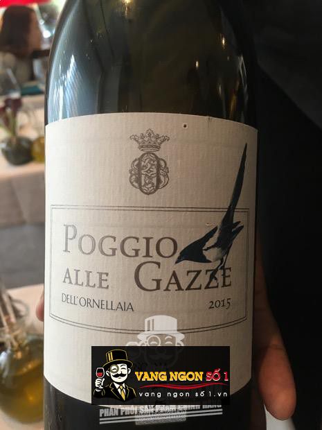 Vang Ý Ornellaia Poggio Alle Gazze Blanc Blend