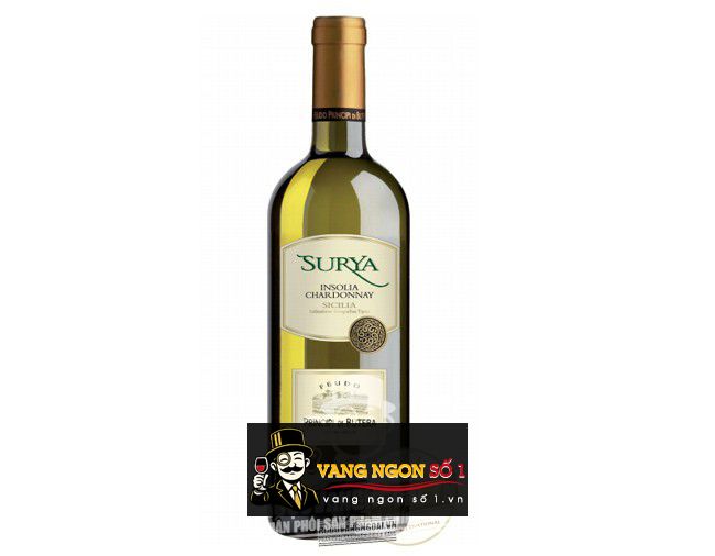 Vang Ý Surya Principi di Butera Sicily (Trắng - Đỏ)