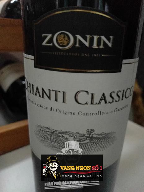 Vang Ý Chianti Classico Zonin Tuscany
