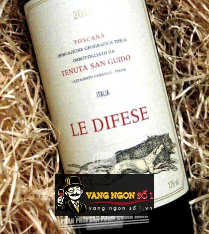 Vang Ý Le Difese Tenuta San Guido