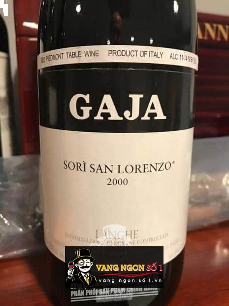 Vang Ý Gaja Sori San Lorenzo Langhe