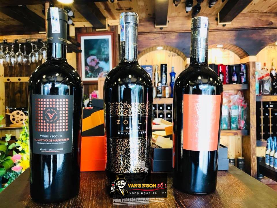 Rượu vang Velar Negroamaro Abruzzo