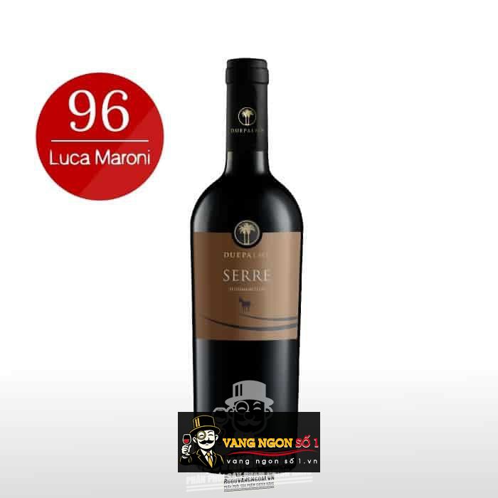 Rượu Vang Ý Serre Susumaniello Salento IGP