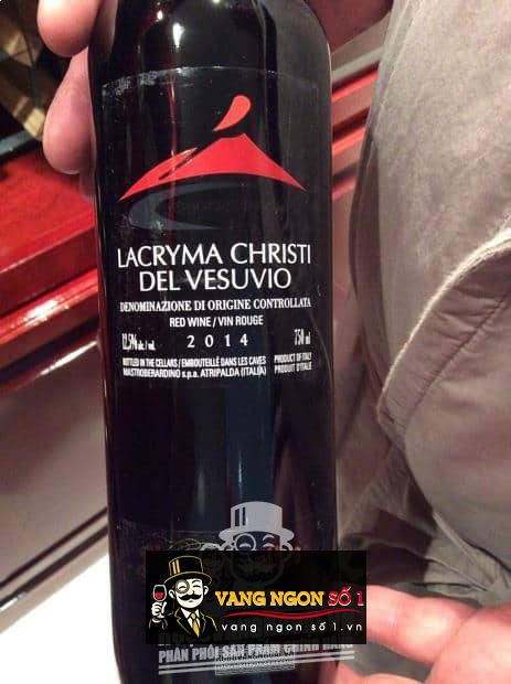 Vang Ý Mastroberardino Lacryma Christi Del Vesuvio Rosso