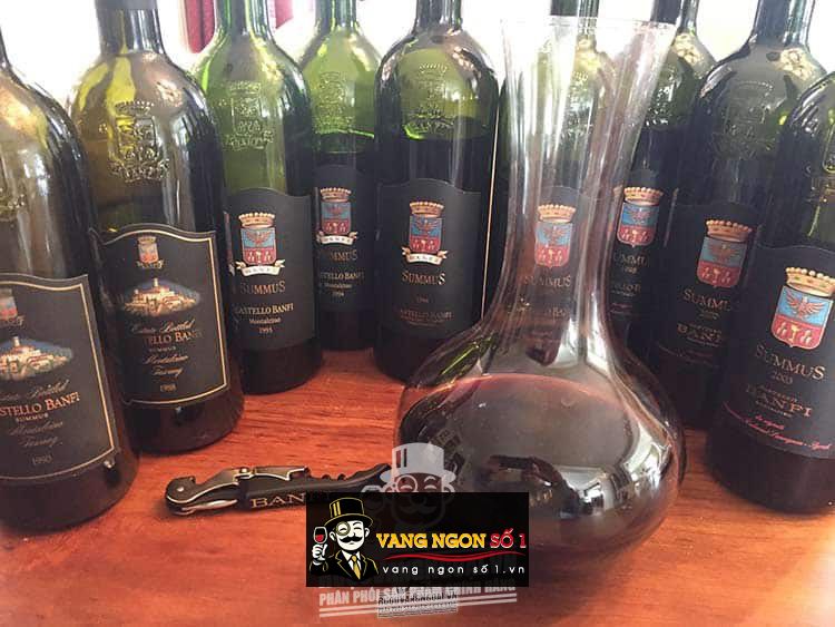 Rượu Vang Ý Summus Castello Banfi