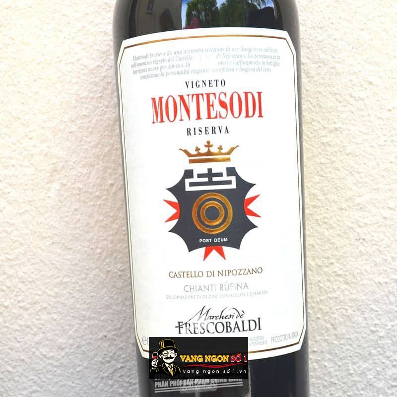 Vang Ý Frescobaldi Montesodi Chianti Rùfina Riserva