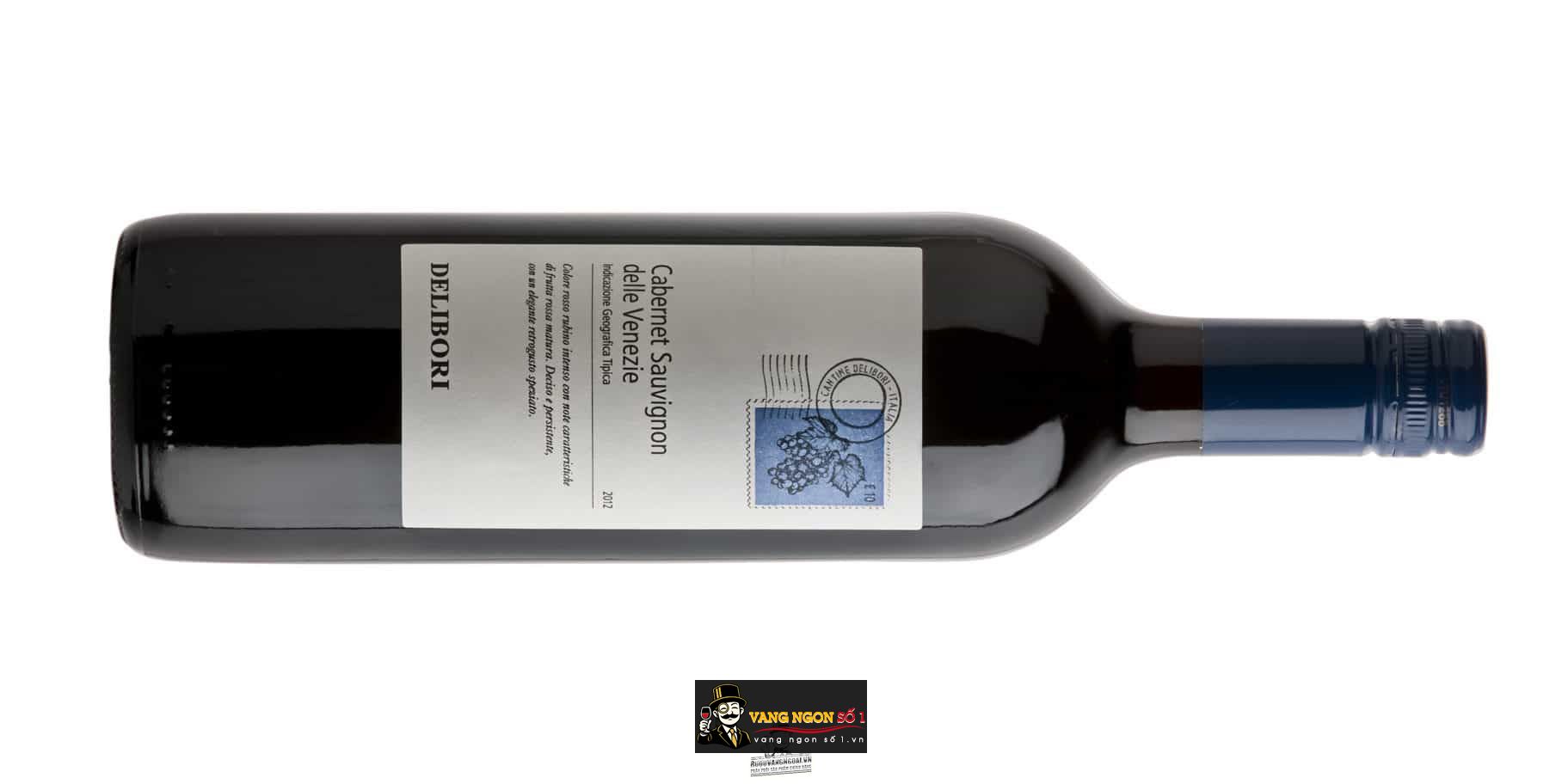 Vang Ý Delibori Cabernet Sauvignon delle Venezie