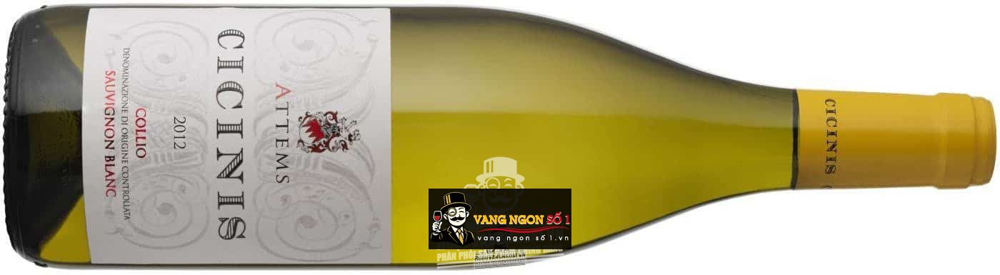 Rượu vang Ý Attems Cicinis Collio