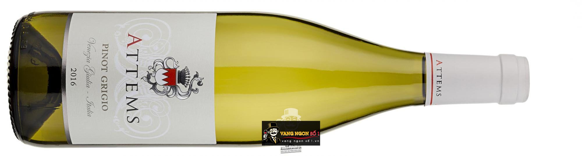 Vang Ý Attems Pinot Grigio Venezia Giulia
