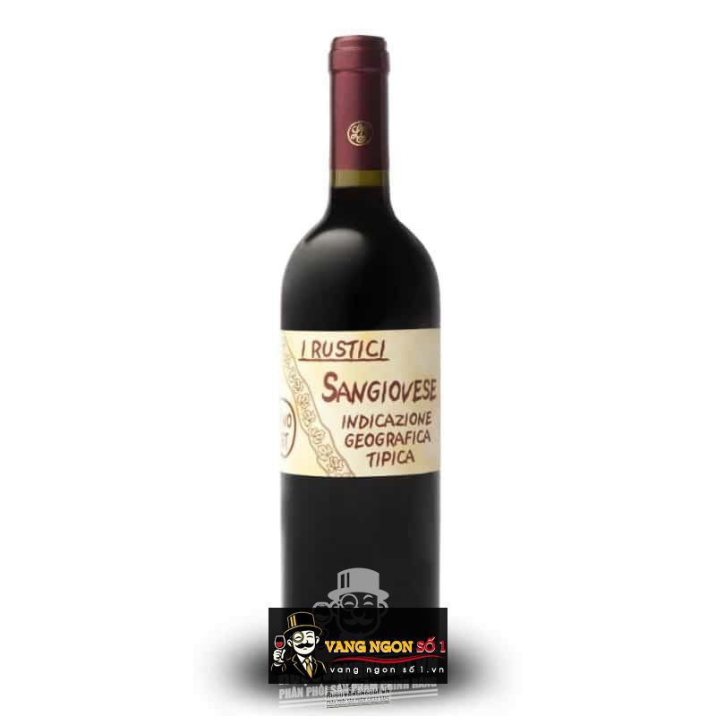 Rượu vang I Rustici Sangiovese Guarini Puglia