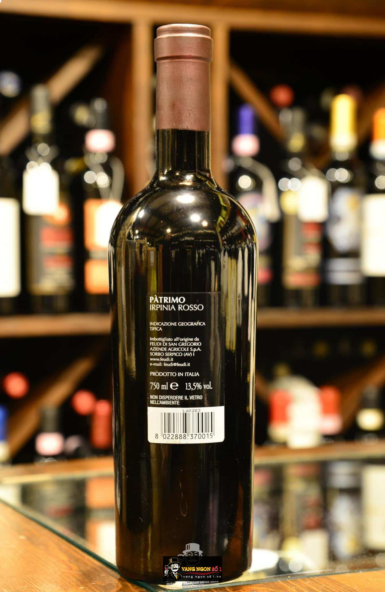 Rượu vang Patrimo Feudi di San Gregorio