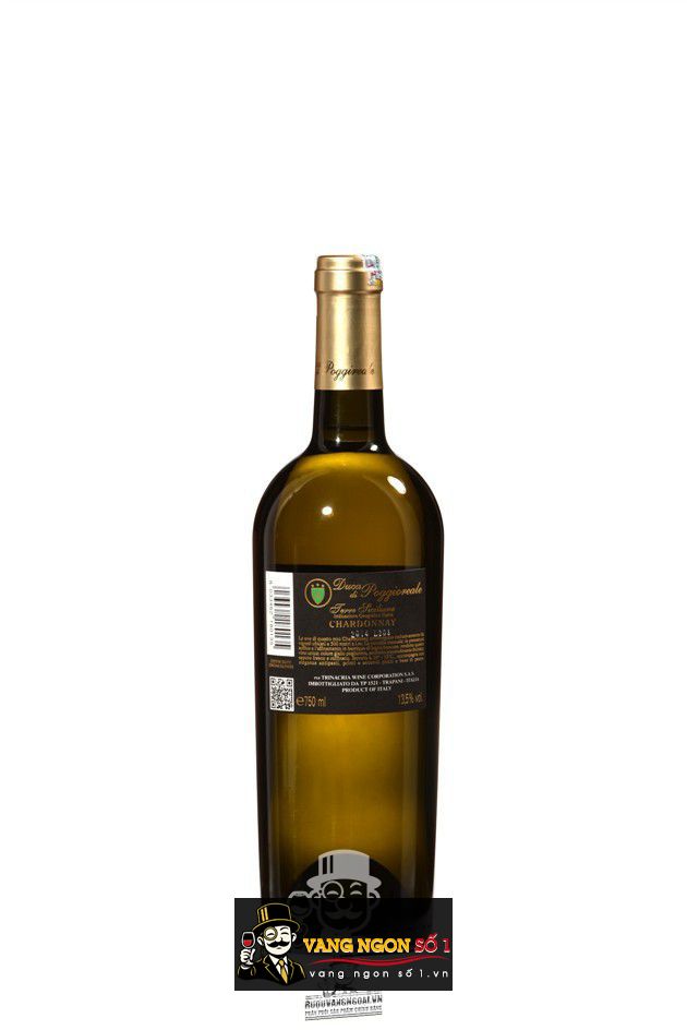 Vang Ý Duca Di Poggioreale Chardonnay 2014