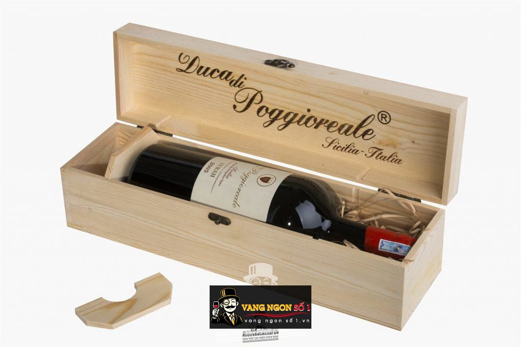 Vang Ý Duca Di Poggioreale Syrah 2005