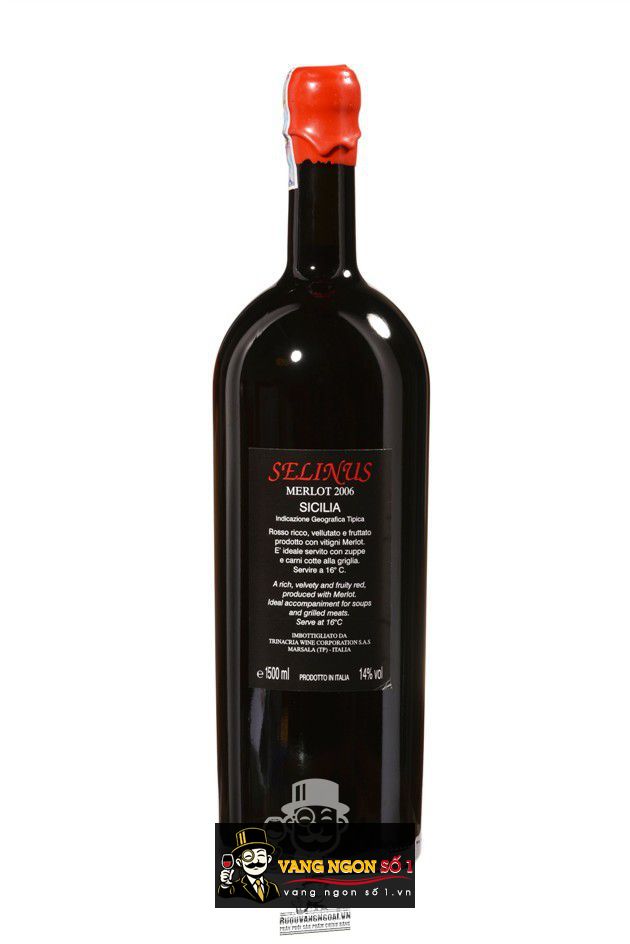 Vang Ý Selinus Merlot 2006