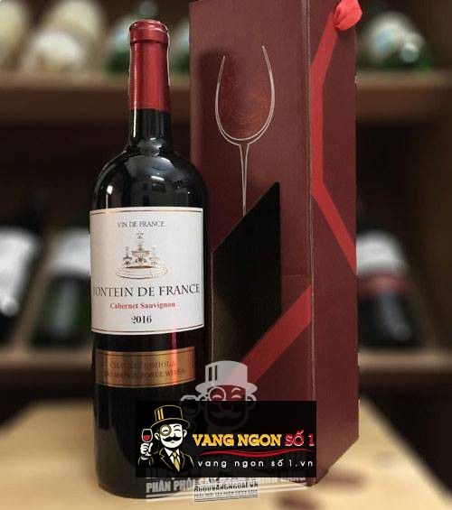 Vang Pháp Fontein de france 12 tặng 1