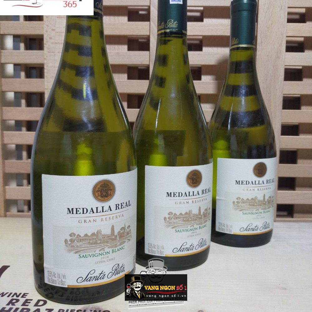 vang chile medalla real santa rita red – white giá bao nhiêu