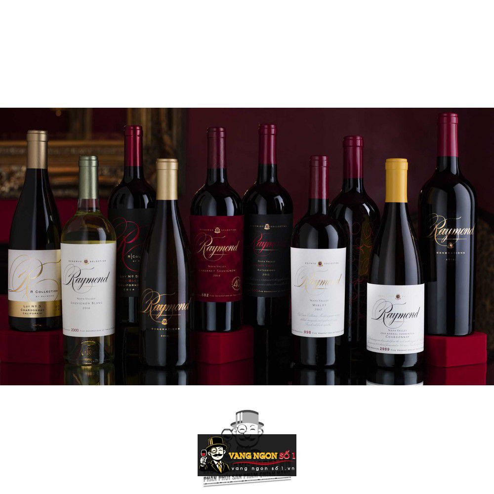 Địa chỉ bán ruou vang raymond generations icon wine red – white chiet khau cao giá rẻ tại Sài Gòn