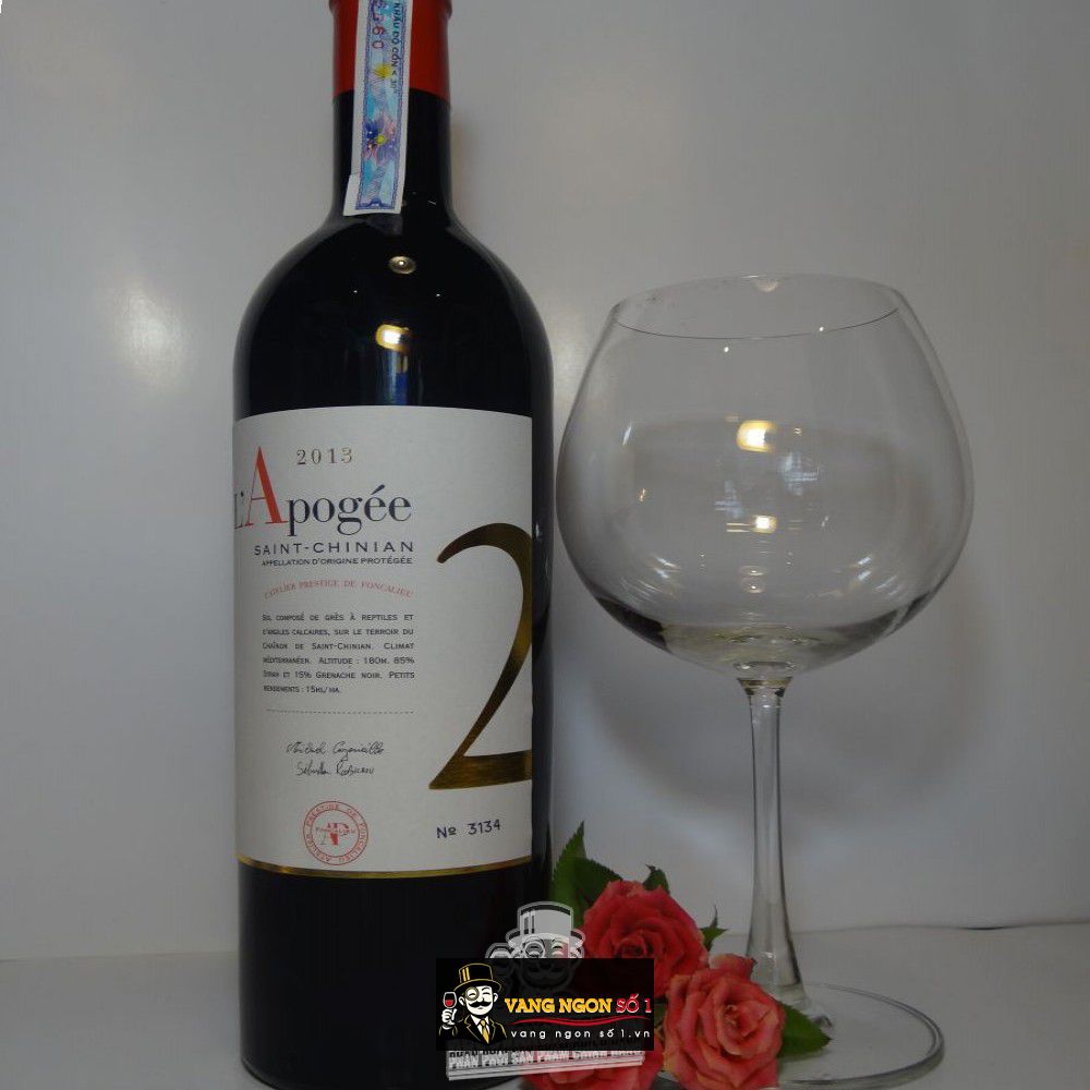 Mua vang phap lapogee saint chinian giá rẻ tại Sài Gòn