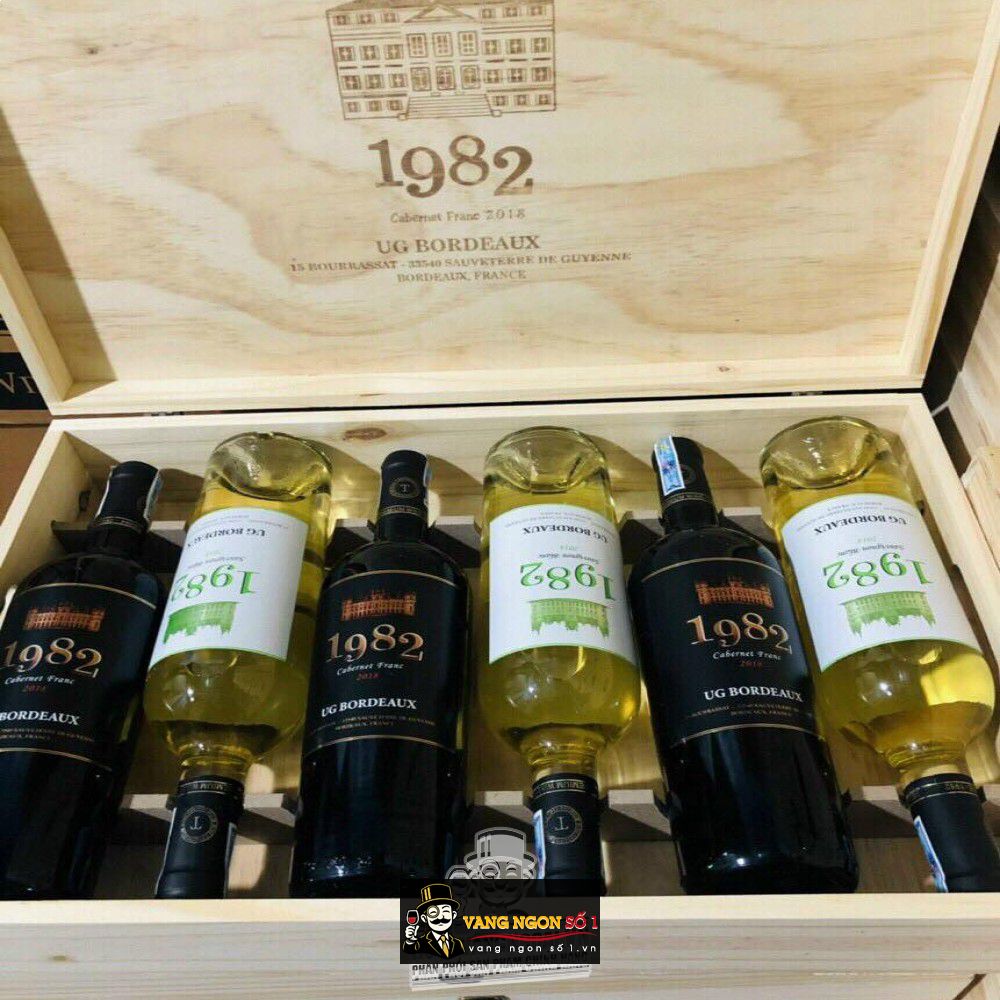 Địa chỉ bán vang phap ug bordeaux red - white giá rẻ tại Hà Nội