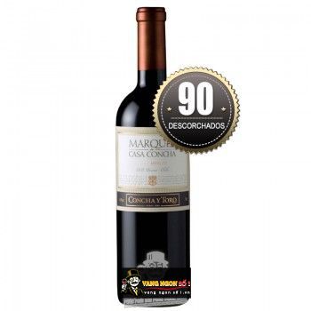 Vang Chile MARQUES CASA CONCHA Merlot bn3