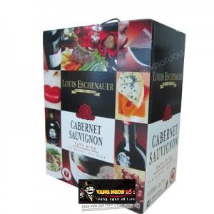Vang Bịch Pháp LOUIS ESCHENAUER Cabernet Sauvignon 3 lít bn1