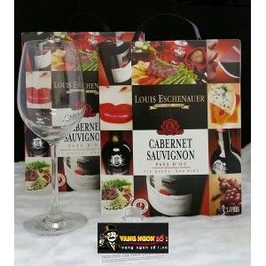 Vang Bịch Pháp LOUIS ESCHENAUER Cabernet Sauvignon 3 lít bn2