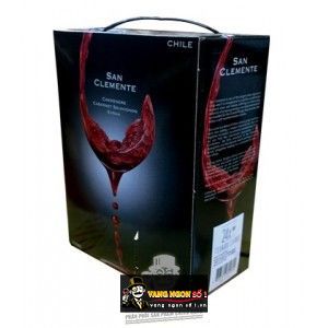 Vang bịch Chile SAN CLEMENTE 5 LÍT